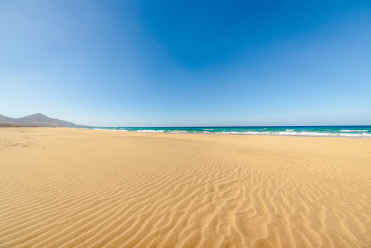 Fuerteventura spanje zandstrand