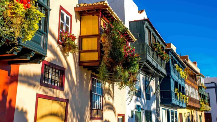 la palma santa cruz spanje balkon stadje 