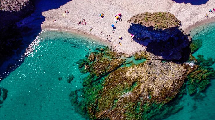 Playa de los Muertos in Spanje Andalusië